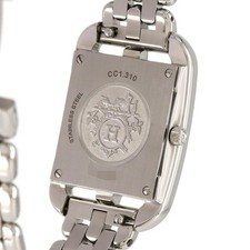 Authentic Hermes Cape Cod CC1.310 Stainless Steel Quartz #270-004-113-0992 6