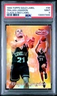 1999 Topps Gold Label Basketball Class 3 Red Label Trajan Langdon #96 PSA 9