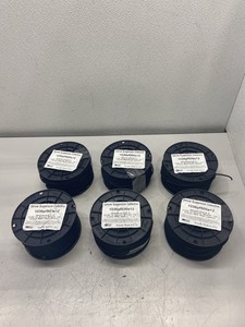 6 Spools Denver Suspension Collective 1/8" X 500' Black Braided Polyester Rope