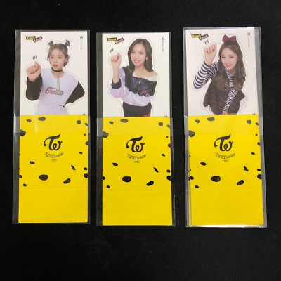 TWICE TWICEcoaster: LANE 2 Yellow Pink Official Photocard Knock
