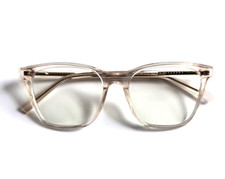 CAPRI DC200 BLUSH NEW CLEAR AUTHENTIC WOMEN FULL RIM EYEGLASSES FRAMES 51-18-140