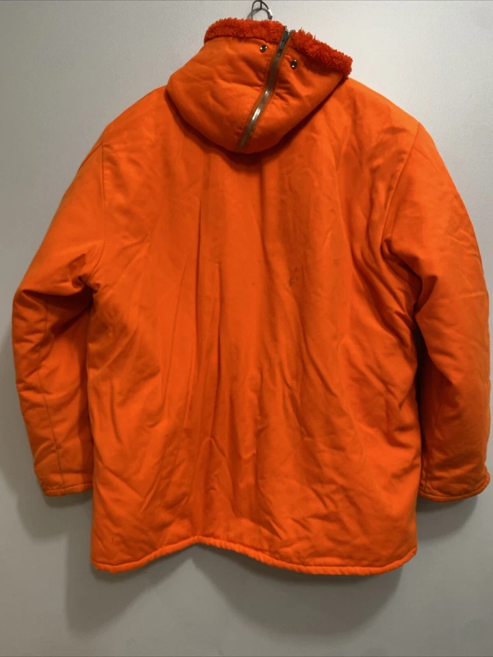 Chaqueta de Caza DE Colección johnson garment Para Hombres XXL Cremallera Bolsa de Juego Años 70 80 Abrigo de Campo Foto 2 de 4