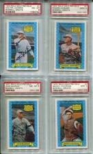 1970 Rold Gold Pretzels Baseball Greats Complete Set PSA Graded 8 & 9