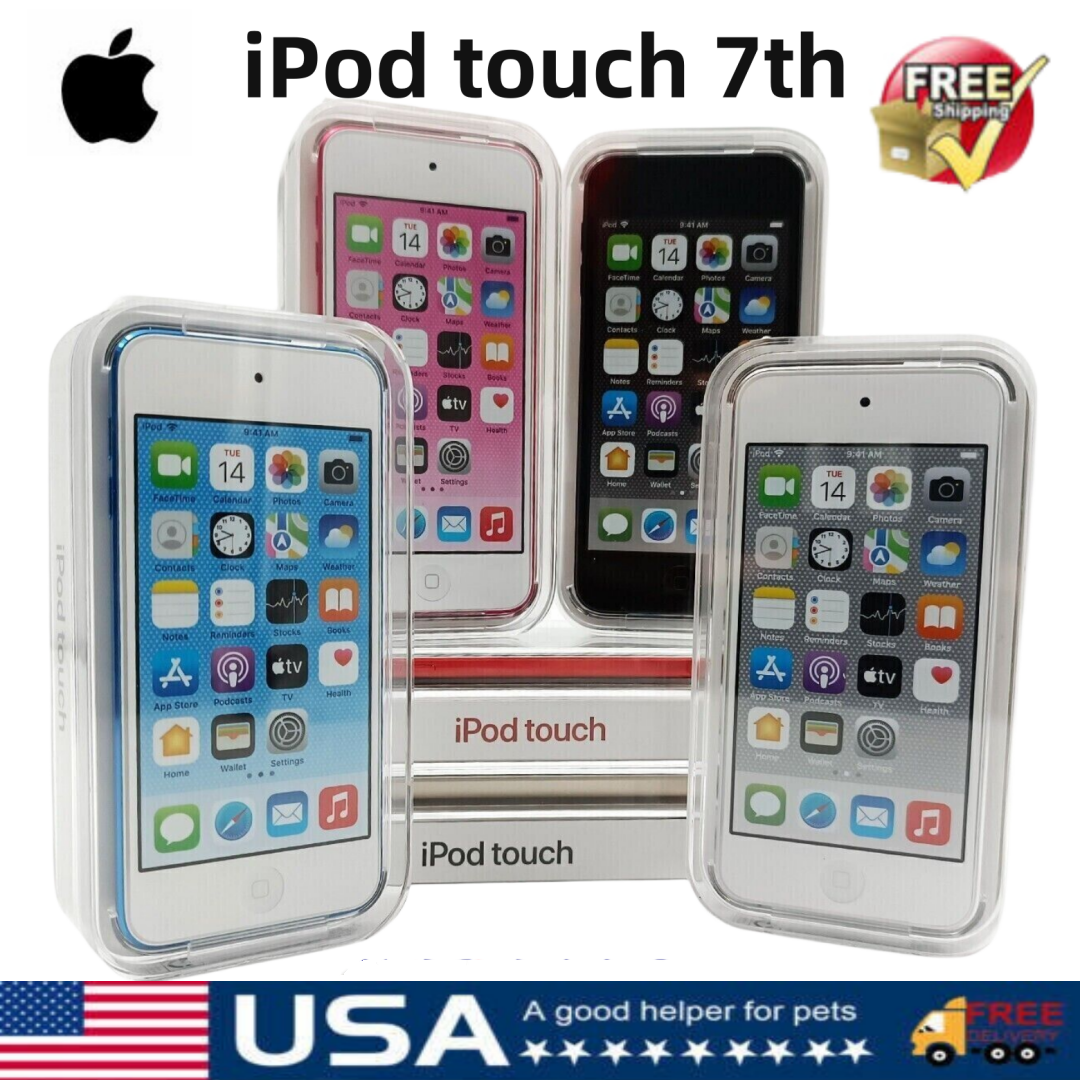 NEW Apple iPod Touch 7th Generation 32GB A10,8MP All Colors