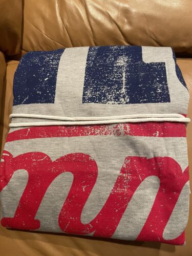 Northwest NFL NY Giants Sweatshirt Throw 50"x60" Blanket Official licensed NEW