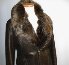 NWT 9,645.00 GIANNI VERSACE MADE IN ITALY 100 BEAVER JACKET SZ US 10/ ITALY 44