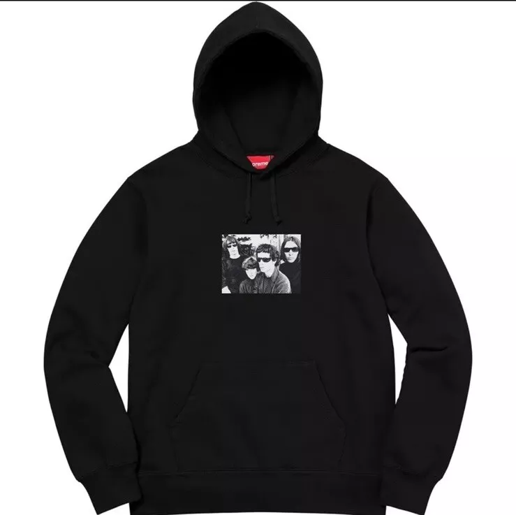 Sweat shirt à capuche Supreme Velvet Underground noir Xlarge FW19
