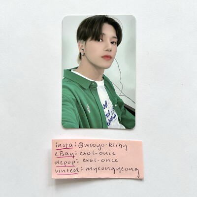 Ateez Wooyoung Photocard Pc Zero Fever: Part 2 MMT 4.0 Fansign Benefit POB UK WW