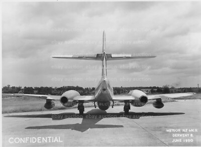 GLOSTER METEOR - Original Flugzeug Foto