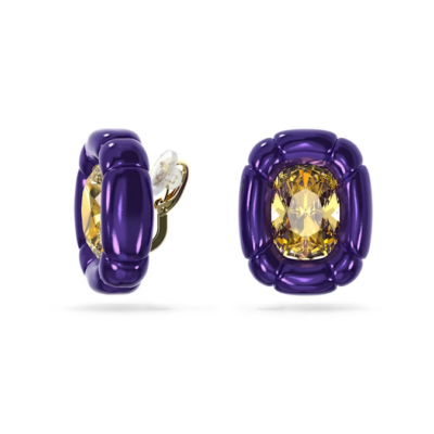 Authentic Swarovski Dulcis Hair Clip — purple and yellow - RARE colorway 51GXLOSuWsL.jpg_BO30,255,255,  main image 4