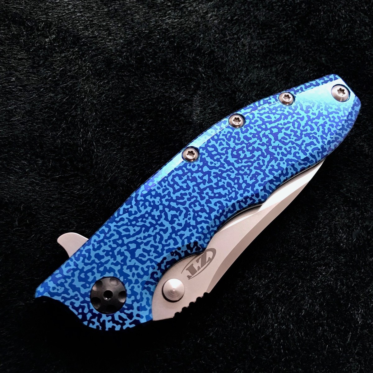 Zero Tolerance 0562Ti Flipper Rick Hinderer Plain Edge ZT 0562