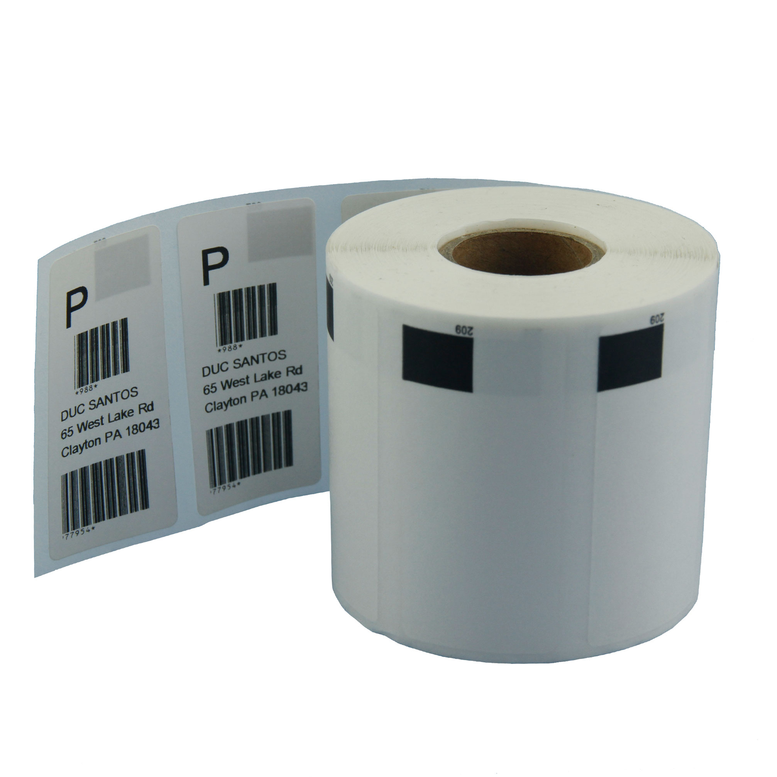 5+1 Rolls Compatible BROTHER DK-11209 White Small Address Labels – 29mm ...