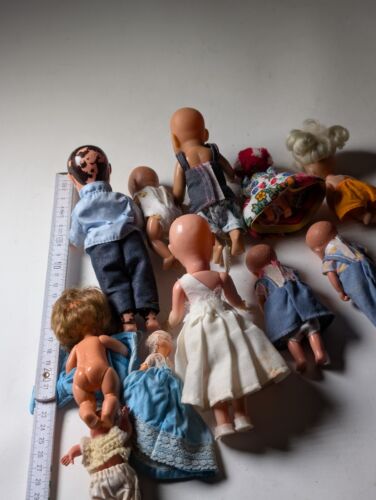 11 Minipuppen Zapf, Mattel, Schilkröt, und Weitere - Bild 11 von 11