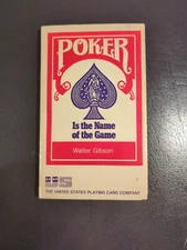 Poker Is The Name Of The Game The U.S Playing Card Company Walter Gibson