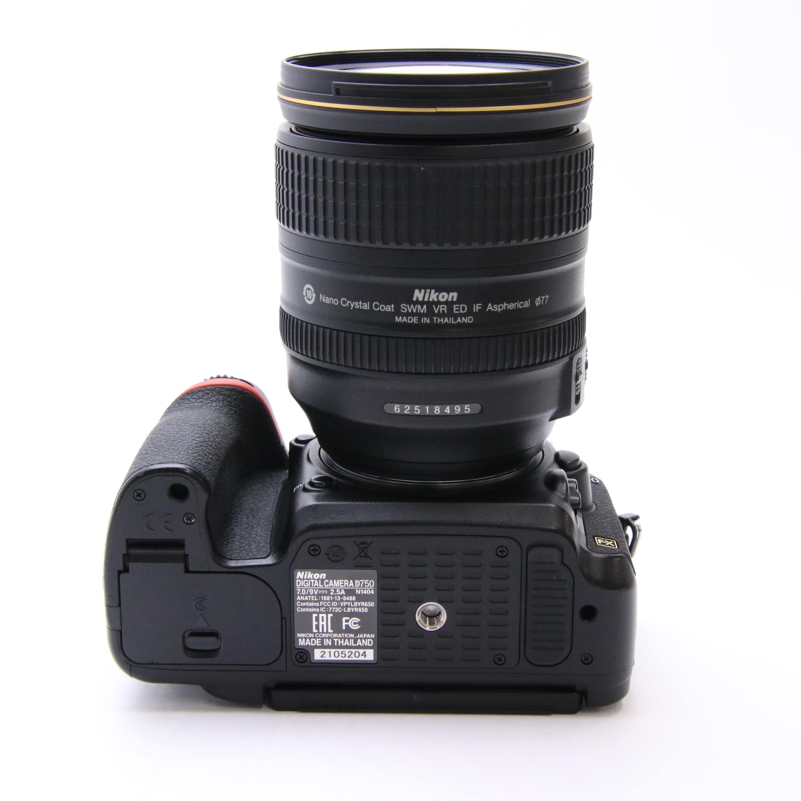 Nikon D750 24120 VR Lens Kit shutter count 6086 shots 742880771273 eBay