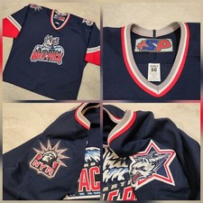 Hartford Wolf Pack Mens SP Pro 56 AHL Hockey Jersey New York Rangers Sewn