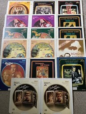Lot of 12 CED Video Disc ChinaTown Confessions Cassidy Commandments Fiddler