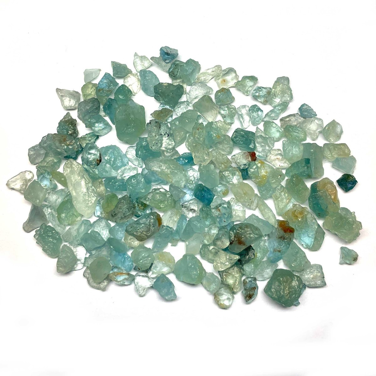 Natural Aquamarine Rough Loose Gemstones Lot 100 CT Aquamarine