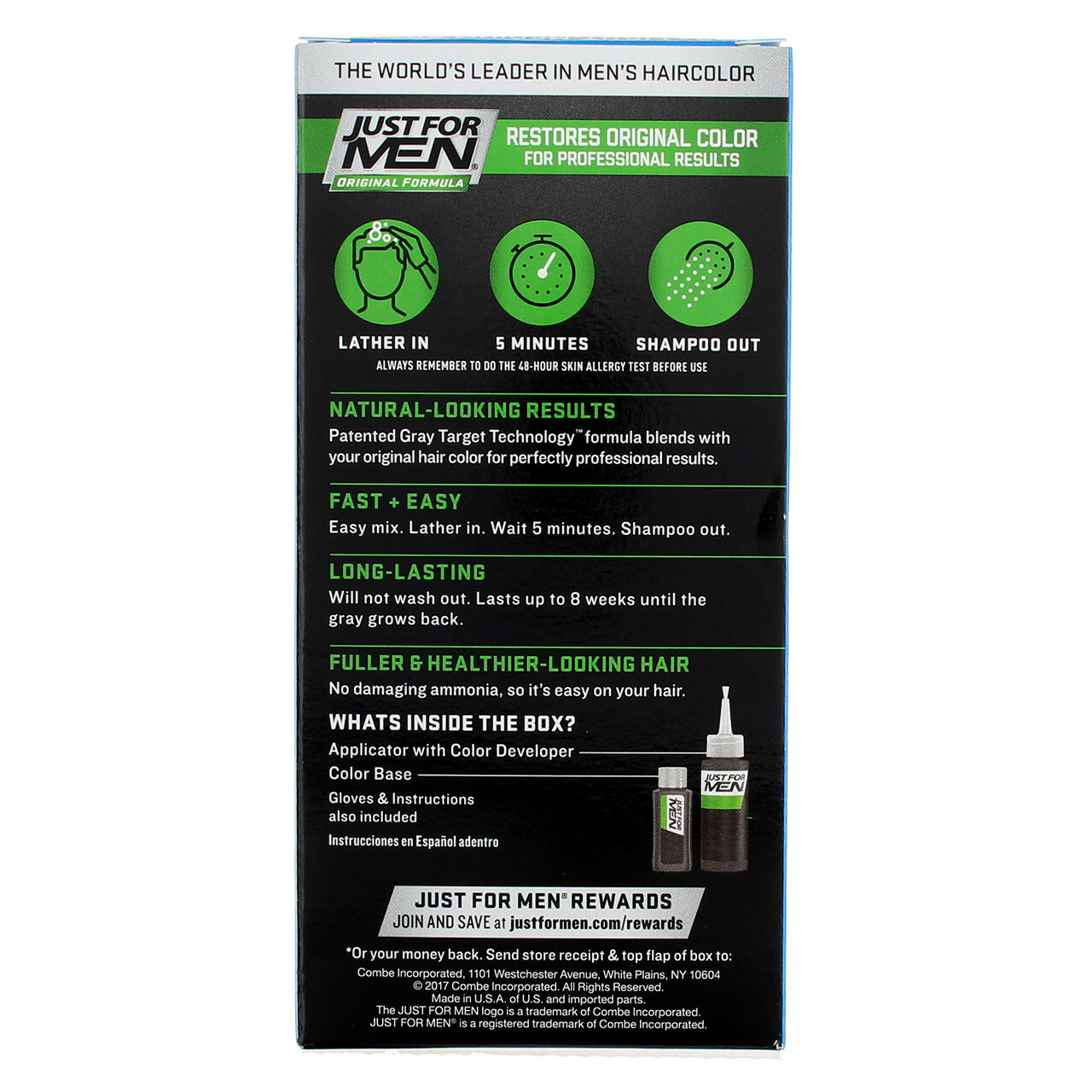 3 Pack Just For Men Original Formula Hair Color, Light-Medium Brown H-30