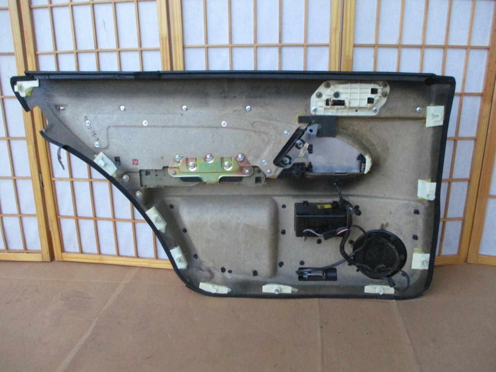 9499 Mercedes Benz W140 S420 S500 Left Right BLACK WOODGRAIN Door