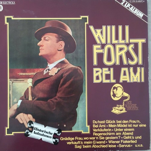 WILLI FORST: Bel Ami (DLP Electrola Odeon 1C 178-31 408/9 - Mono / NM) - 第 1/3 張圖片