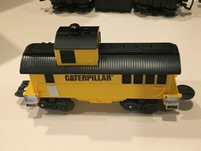 Caboose Car ONLY - CAT Caterpillar Construction Express Train