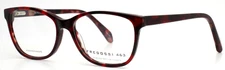 FREGOSSI 463 Burgundy Womens Semi Cat Eye Full Rim Eyeglasses 53-16-140 B:39