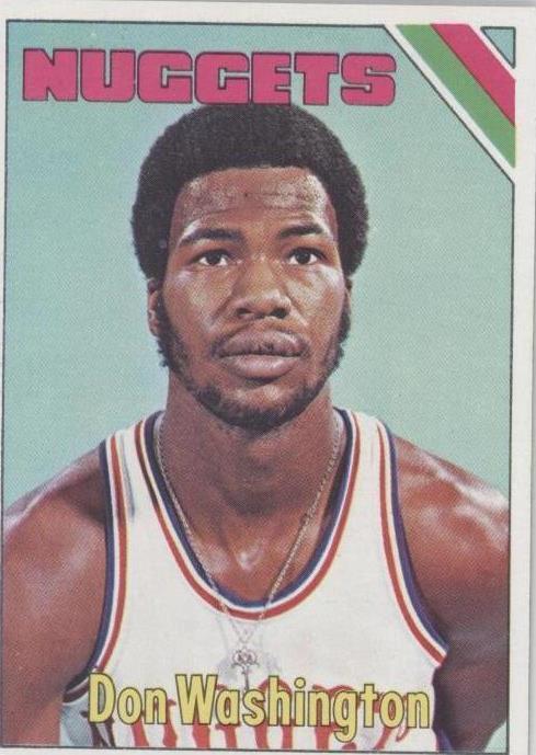 1975-76 Topps - Donald Washington #267 - 1 of 2