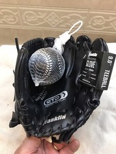 Franklin 22732-9  Youth Black Baseball T-ball Glove Right Hand Throw