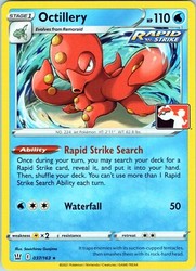 Octillery 037/163 Prize Pack Series Holo Rare
