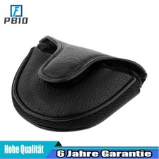 Golf Mallet Putter Cover Schlägerhaube Headcover Schutz PU Lederschutz Protector