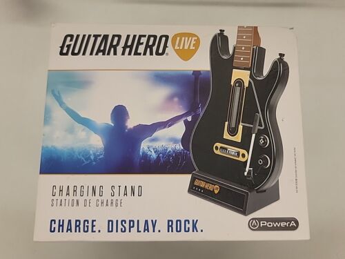 Support de charge PowerA Guitar Hero Live avec batterie rechargeable dans sa boîte - Photo 1 sur 3