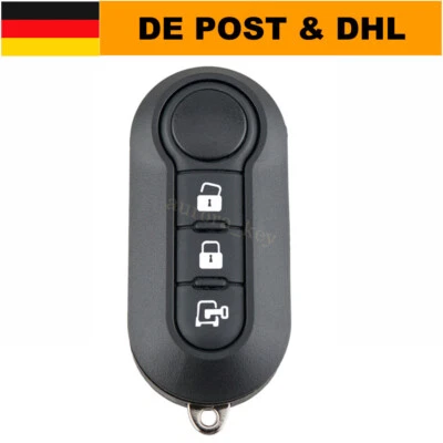 3 Tasten Klapp Schlüssel Für Fiat Ducato Punto Evo Peugeot Boxer Citroen Jumper
