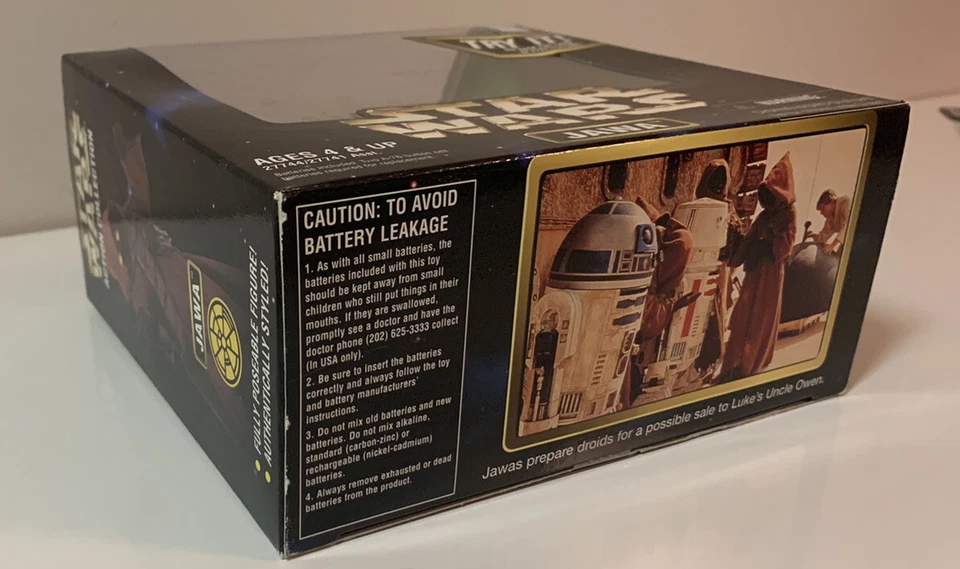 Star Wars Action Collection Jawa 1997 con ojos iluminados - sin usar, en caja - sin abrir Foto 3 de 4