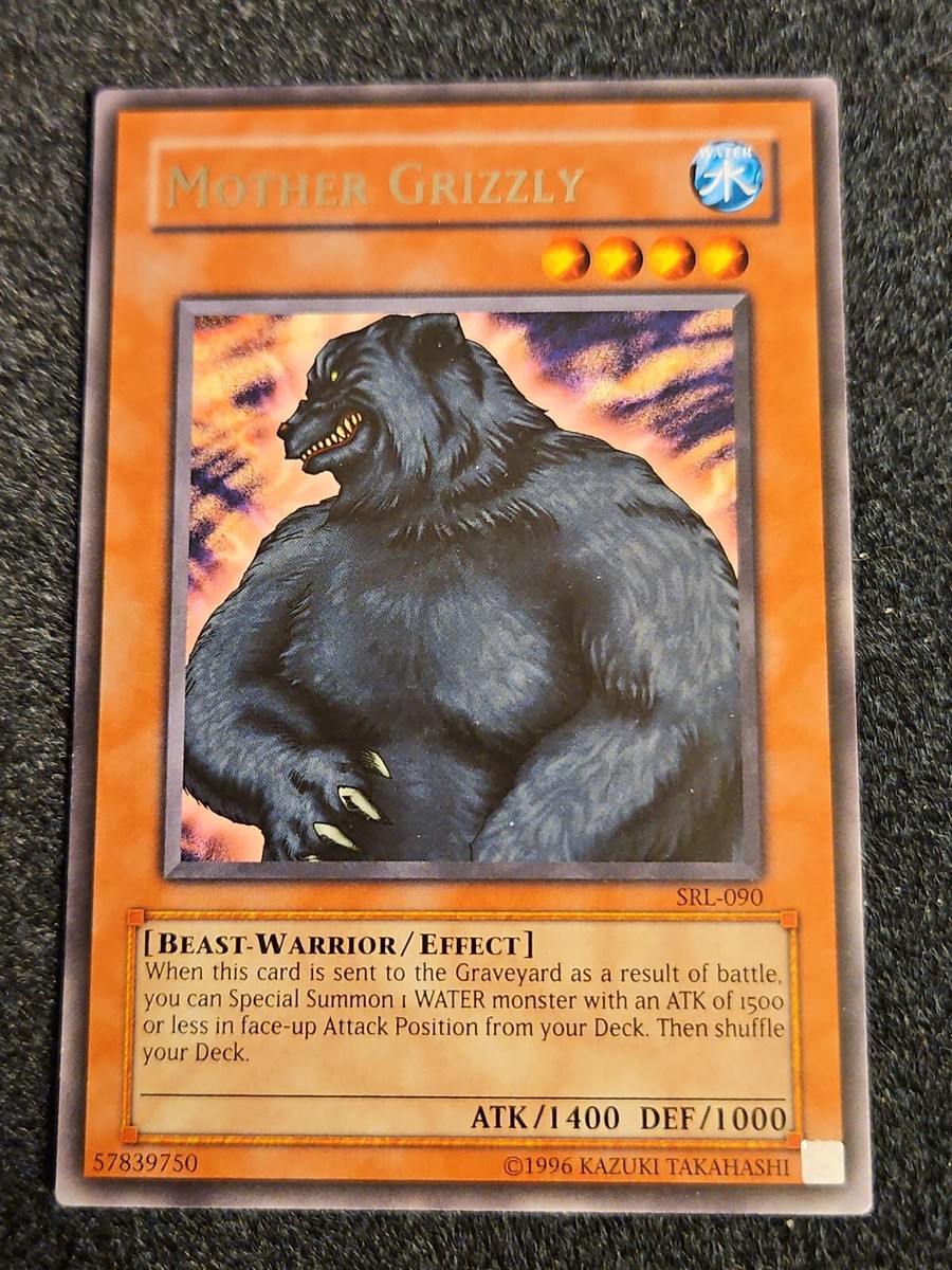 Yugioh! Mother Grizzly - SRL-090 - Rare - Unlimited Edition Near