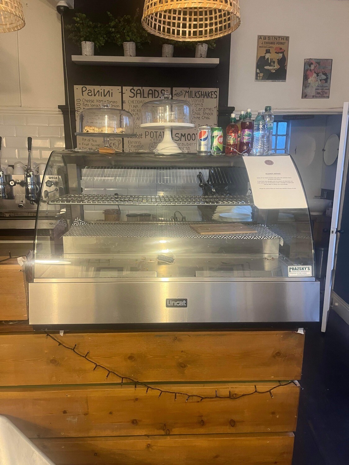 Lincat Counter Top Display Fridge eBay