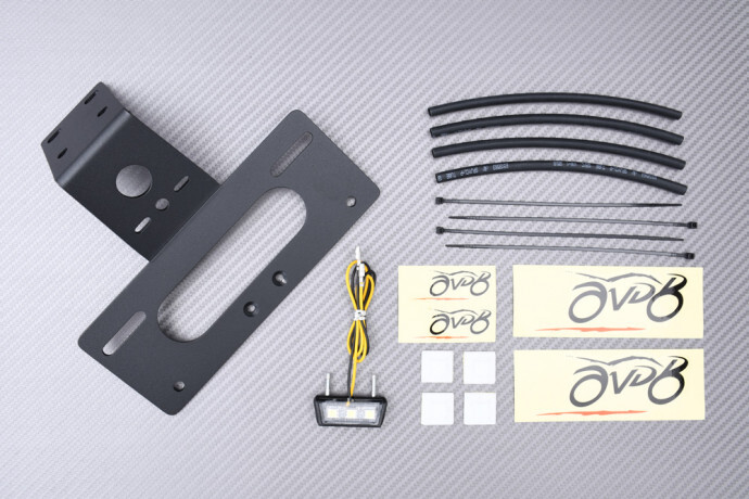 Support de plaque d'immatriculation en aluminium premium pour moto Benelli TNT 135