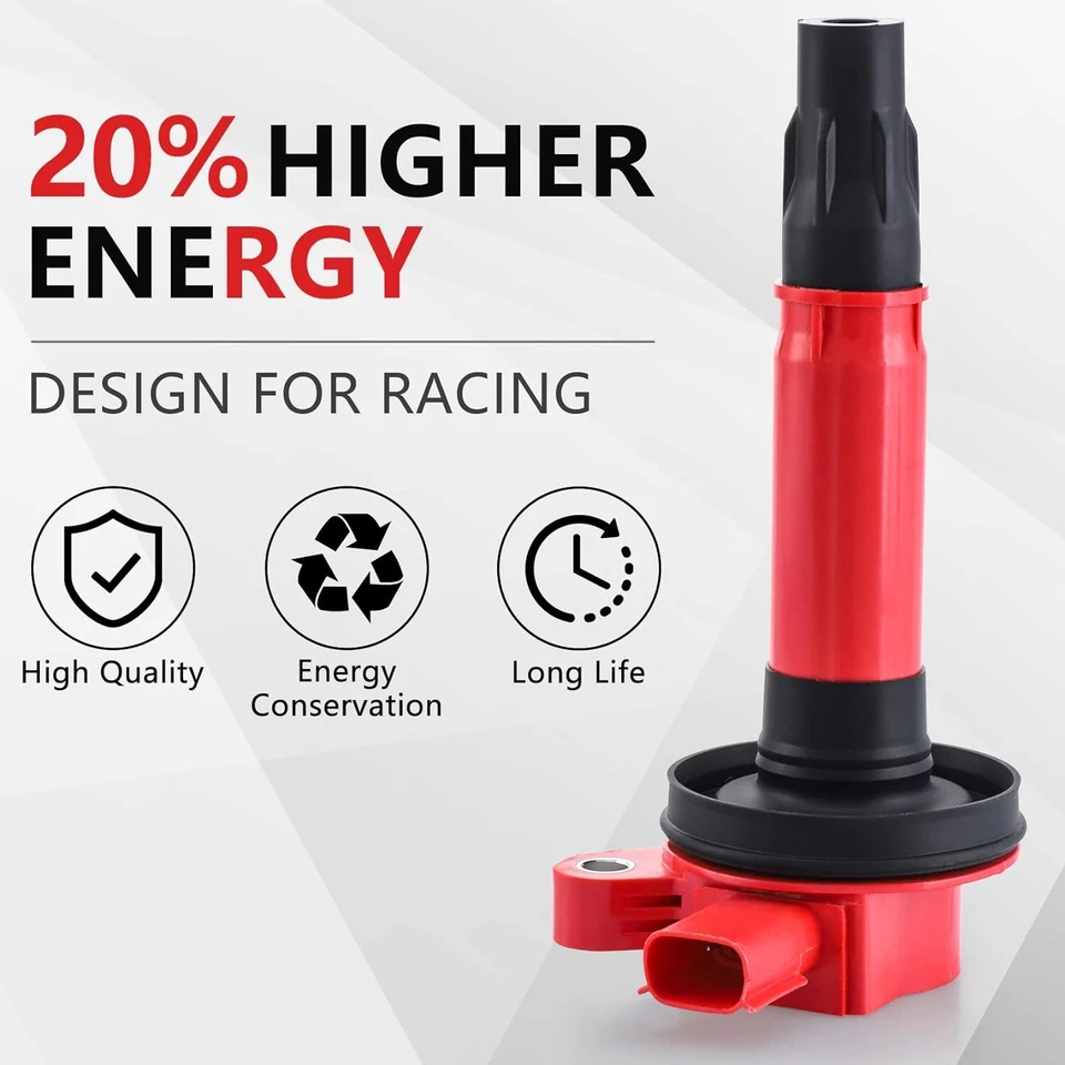 Paquete de bujías y bobinas V6 utilitarias Ford Police Interceptor 2013-2017 3,7 L Foto 2 de 4