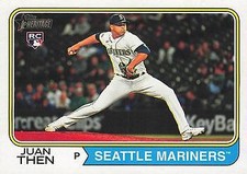 2023 Topps Heritage #610 Juan Then NM
