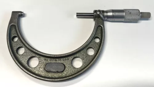 Mitutoyo 103-180 Outside Micrometer, 3-4" Range, .001" Graduation