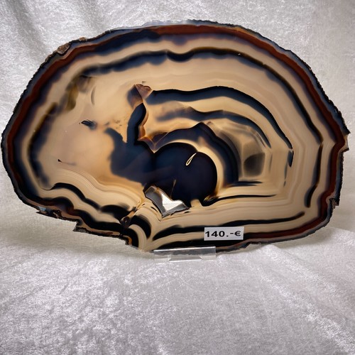 Achat Scheibe 20,1 cm x 30 cm Agate Slice Achatscheibe Agate