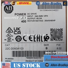 AB 22C-D060A103 PowerFlex 400 Adjustable Frequency AC Drive Sealed US Free Tax