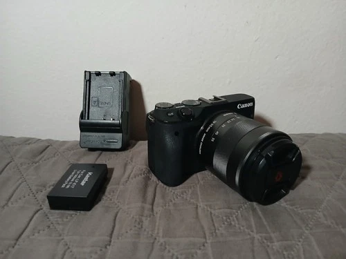 Canon EOS M3 Mirrorless Camera Kit with EF-M 18-55mm Image Stabilization (is)
