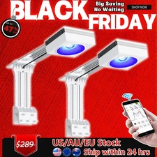 48" 4FT Marine LED Aquarium Reef Light Full Spectrum for Coral Grow Fish Tank