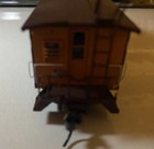 HO Scale Southern Pacific Model Train Display Case & Cars Set — photo 7