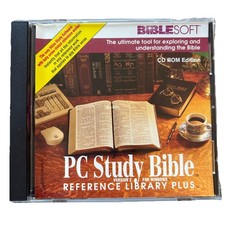 Study Bible PC Biblesoft CD ROM Version 2 Windows Reference Library Plus Edition