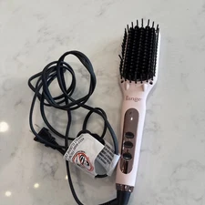 L'ange Le Vite Hair Brush Straightener Pink Lange Thermal Ion Ceramic Heat