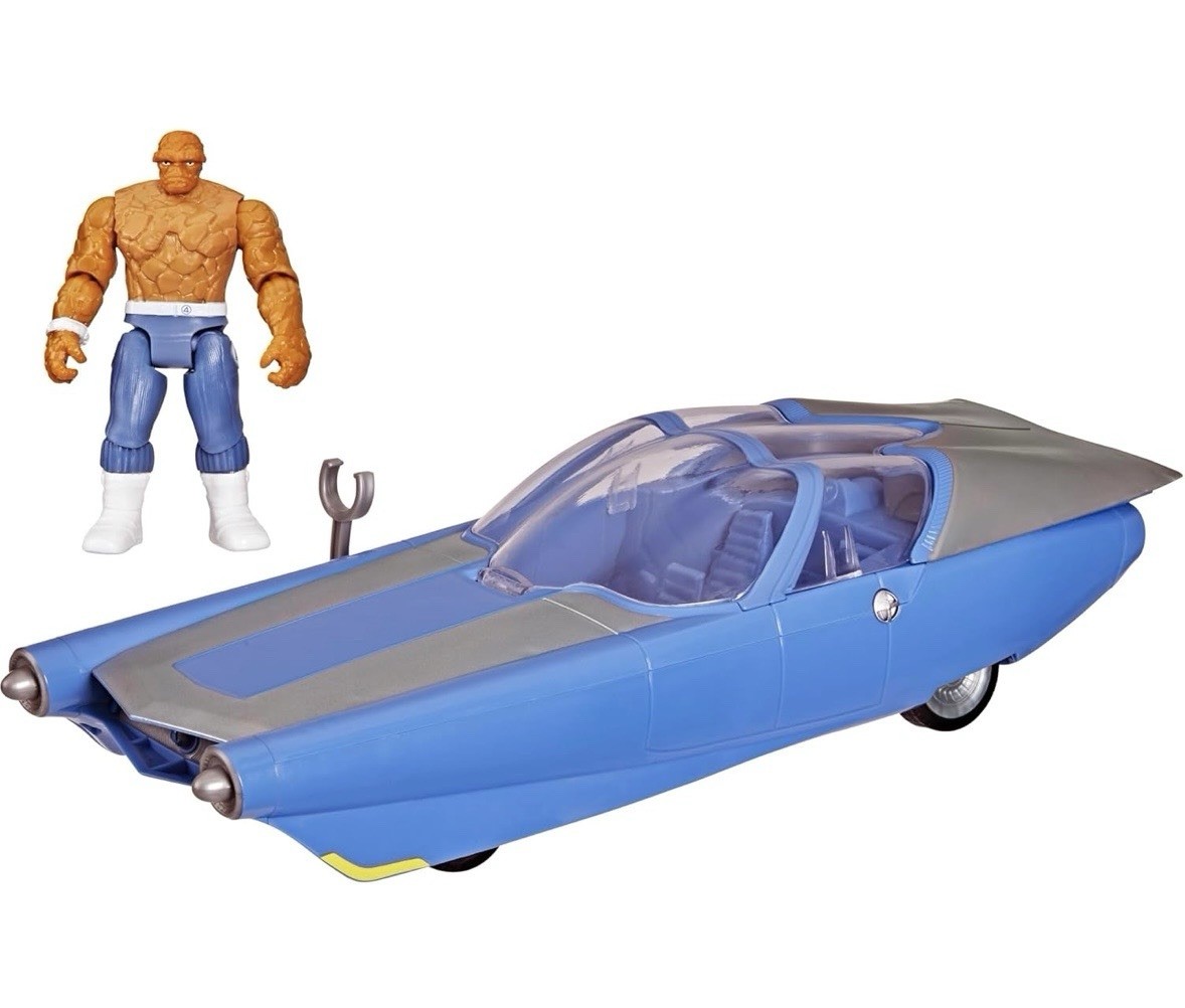 Fantastic Four First Steps Marvel Fantasticar w/ The Thing Figure