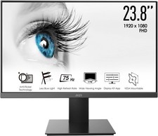 MSI Pro MP241X 24" Full HD VA LCD Monitor - Black PROMP241X