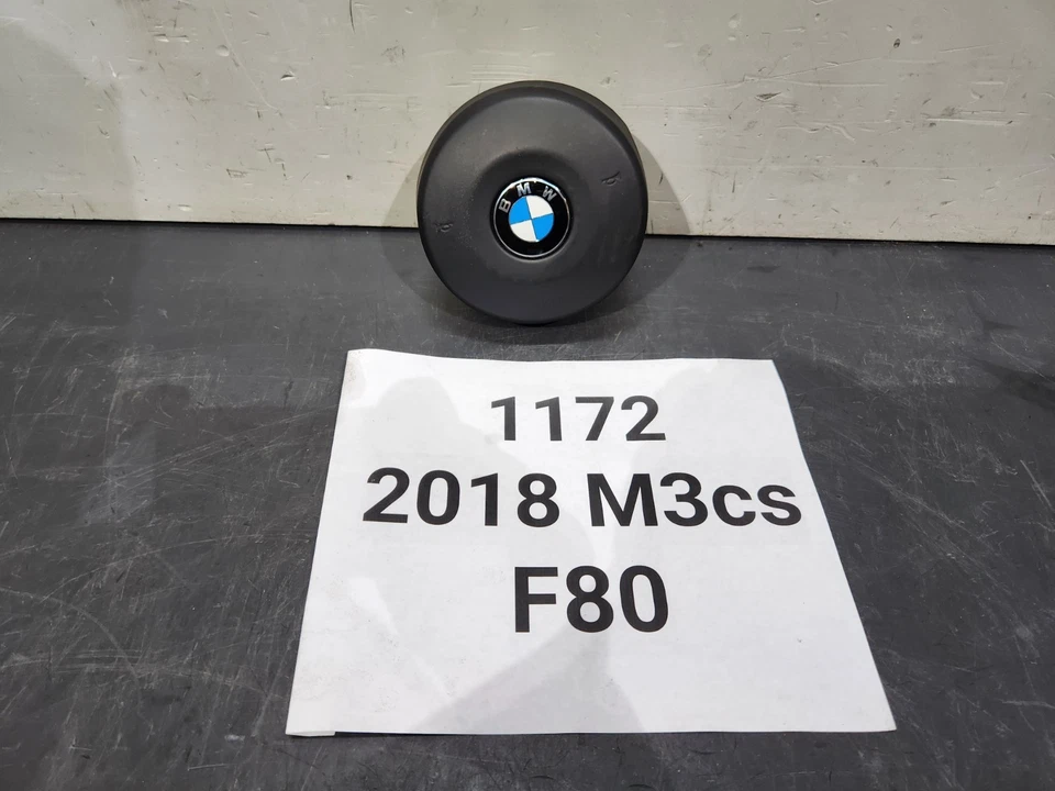 ✅ Bolsa de aire airbag volante deportivo conductor delantero OEM BMW F80 F82 F83 M4 M5 M6 Foto 2 de 4